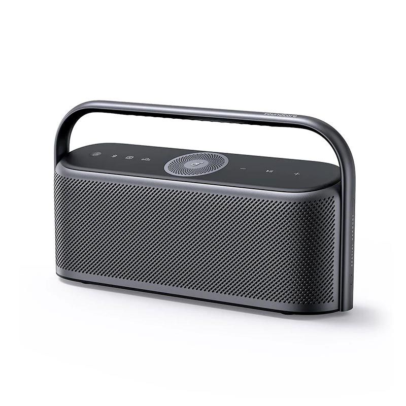 Anker Soundcore Motion X600 – 50W Surround Sound Waterproof Portable Bluetooth Speaker with Spatial Audio – A3130011 – Polar Gray