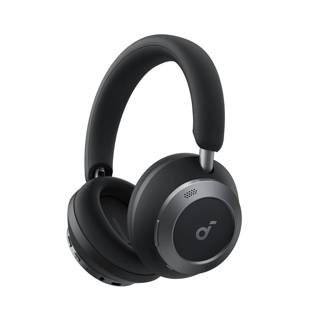 Anker Soundcore Space One Pro – Active Noise Cancelling Foldable Over-Ear Headphones – A3062H11 – Jet Black