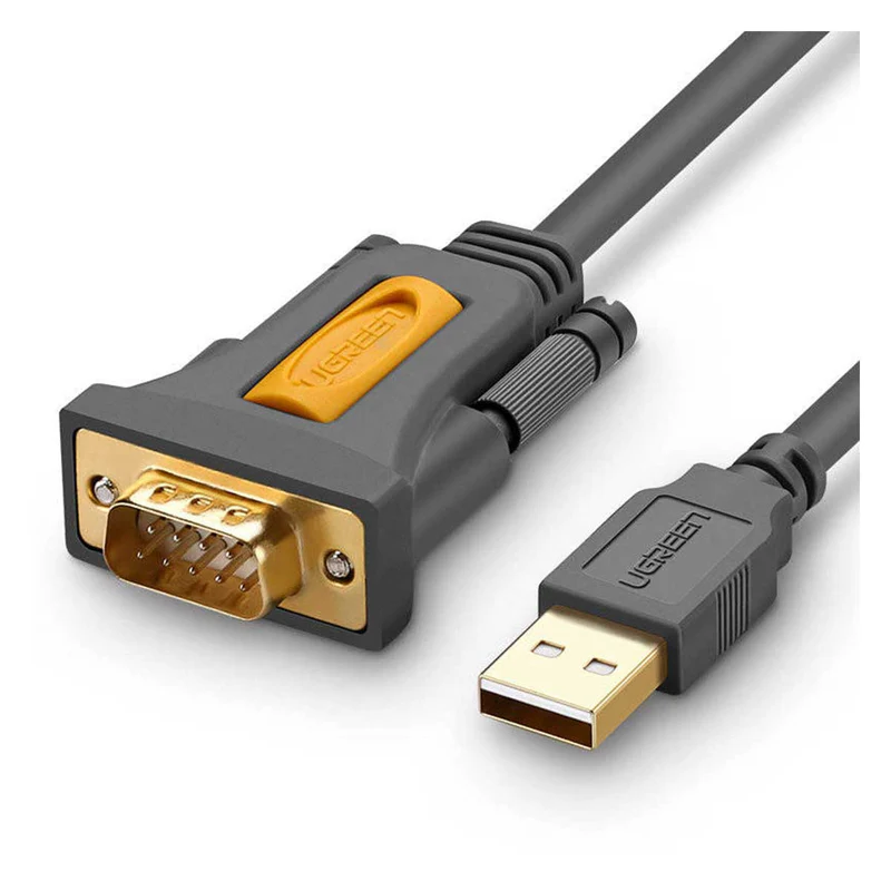 UGREEN USB-A 2.0 to DB9 RS-232 Male Adapter Cable 1.5m – UG-20211